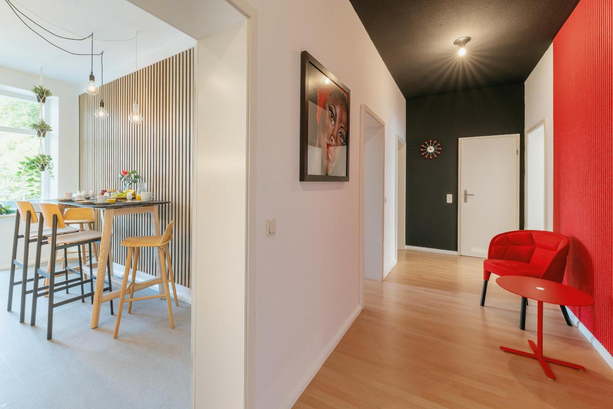 Premium Quartier Clara , Karl Und Fritz Auf Dem Kassberg Mit Eigenem Stellplatz Apartment Chemnitz Exterior foto
