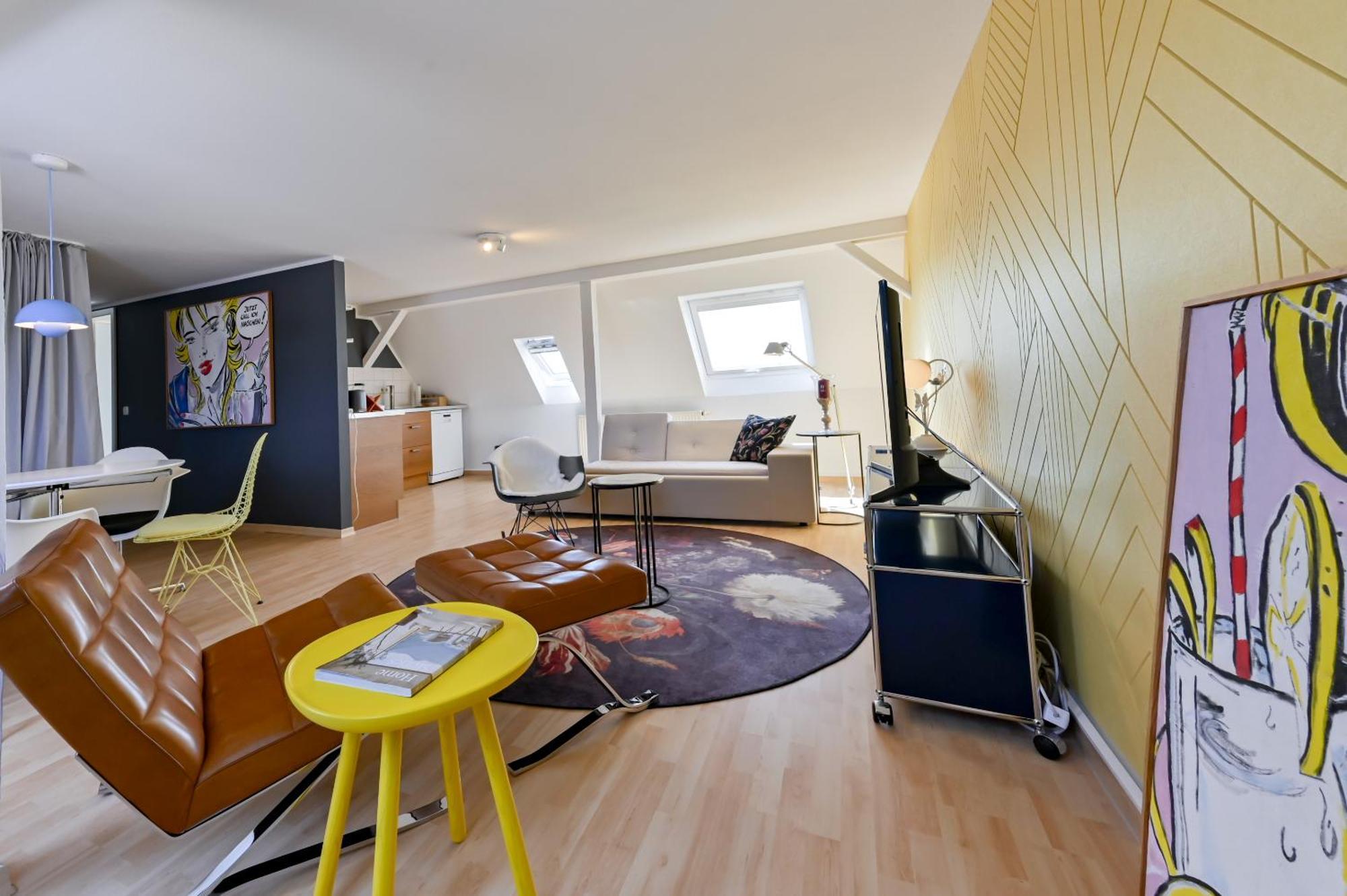Premium Quartier Clara , Karl Und Fritz Auf Dem Kassberg Mit Eigenem Stellplatz Apartment Chemnitz Cameră foto