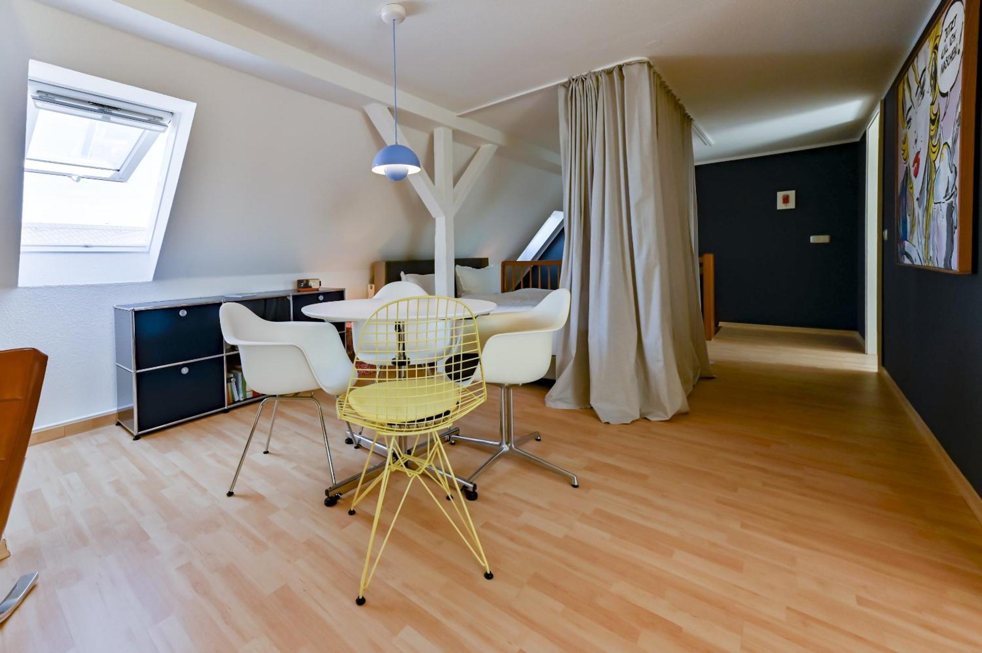 Premium Quartier Clara , Karl Und Fritz Auf Dem Kassberg Mit Eigenem Stellplatz Apartment Chemnitz Cameră foto