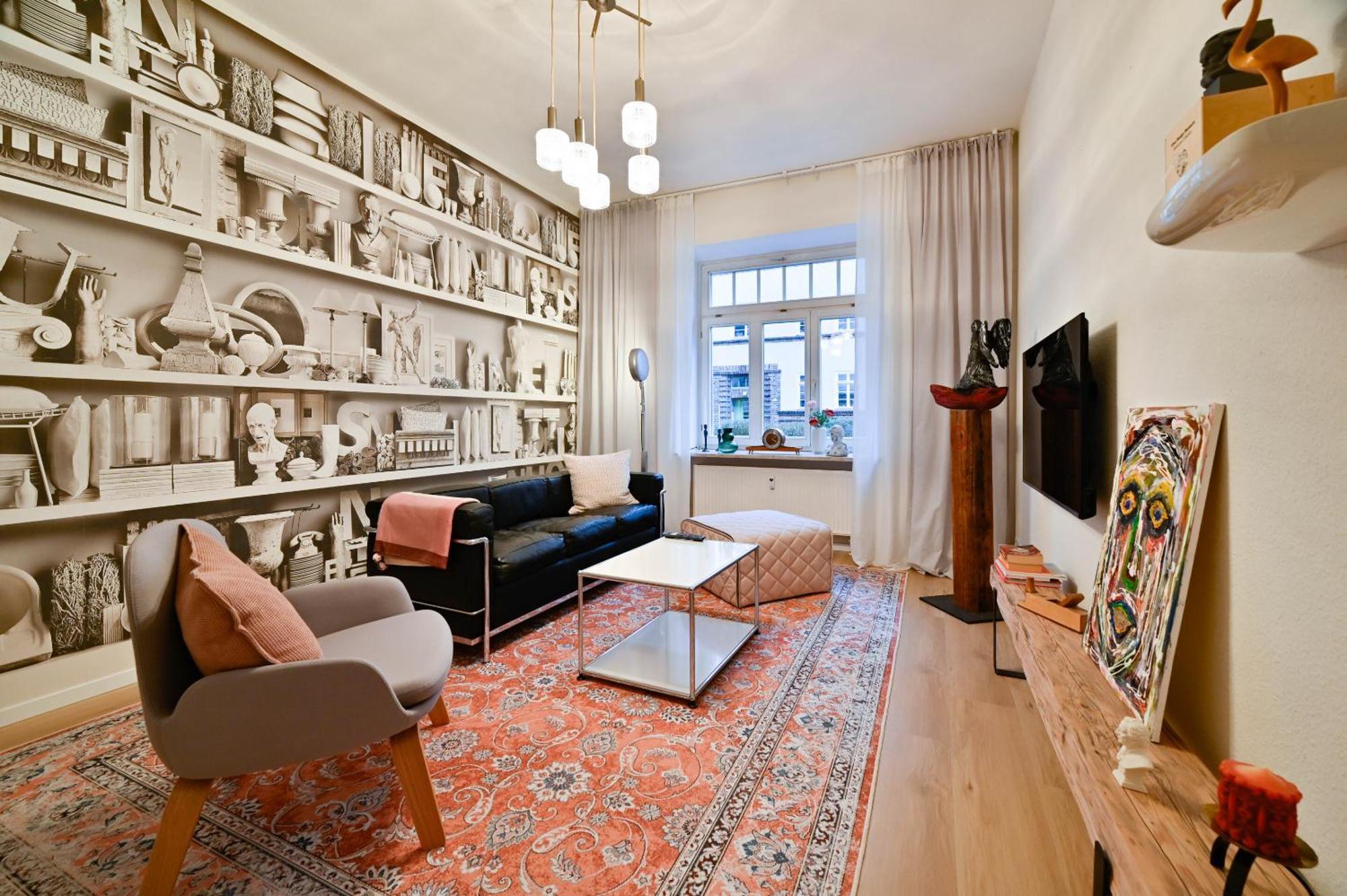 Premium Quartier Clara , Karl Und Fritz Auf Dem Kassberg Mit Eigenem Stellplatz Apartment Chemnitz Exterior foto