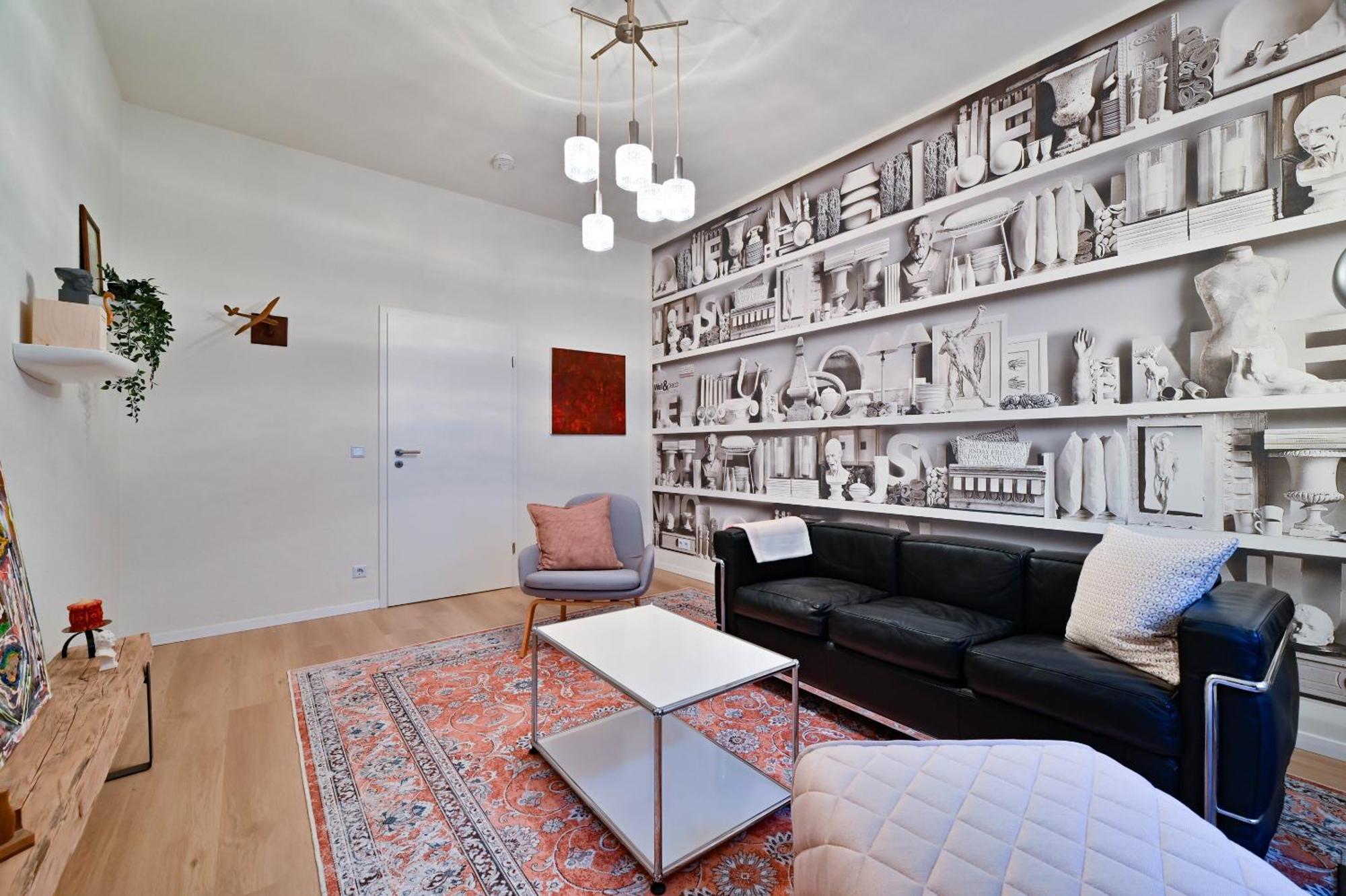Premium Quartier Clara , Karl Und Fritz Auf Dem Kassberg Mit Eigenem Stellplatz Apartment Chemnitz Cameră foto